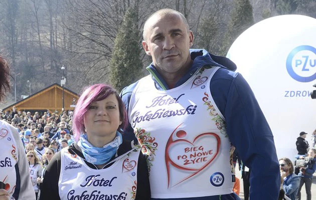 Przemysław Saleta z córką Nicole. Bieg po nowe życie w Wiśle