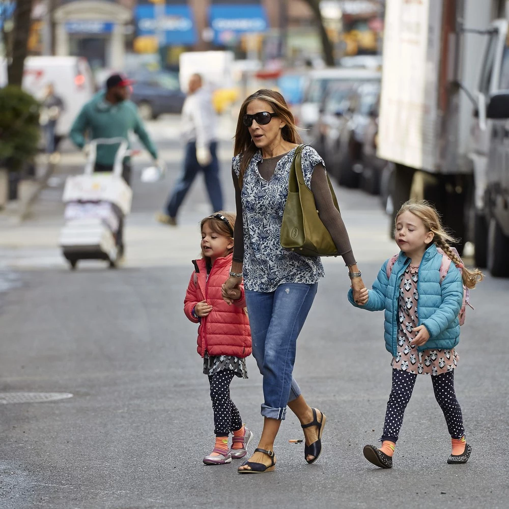Sarah Jessica Parker z córkami Sarah Jessica Parker z córkami