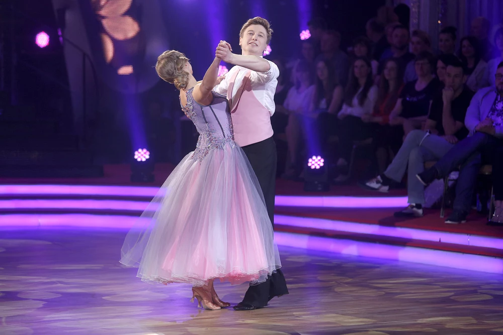 Agnieszka Kaczorowska i Grzegorz Łapanowski