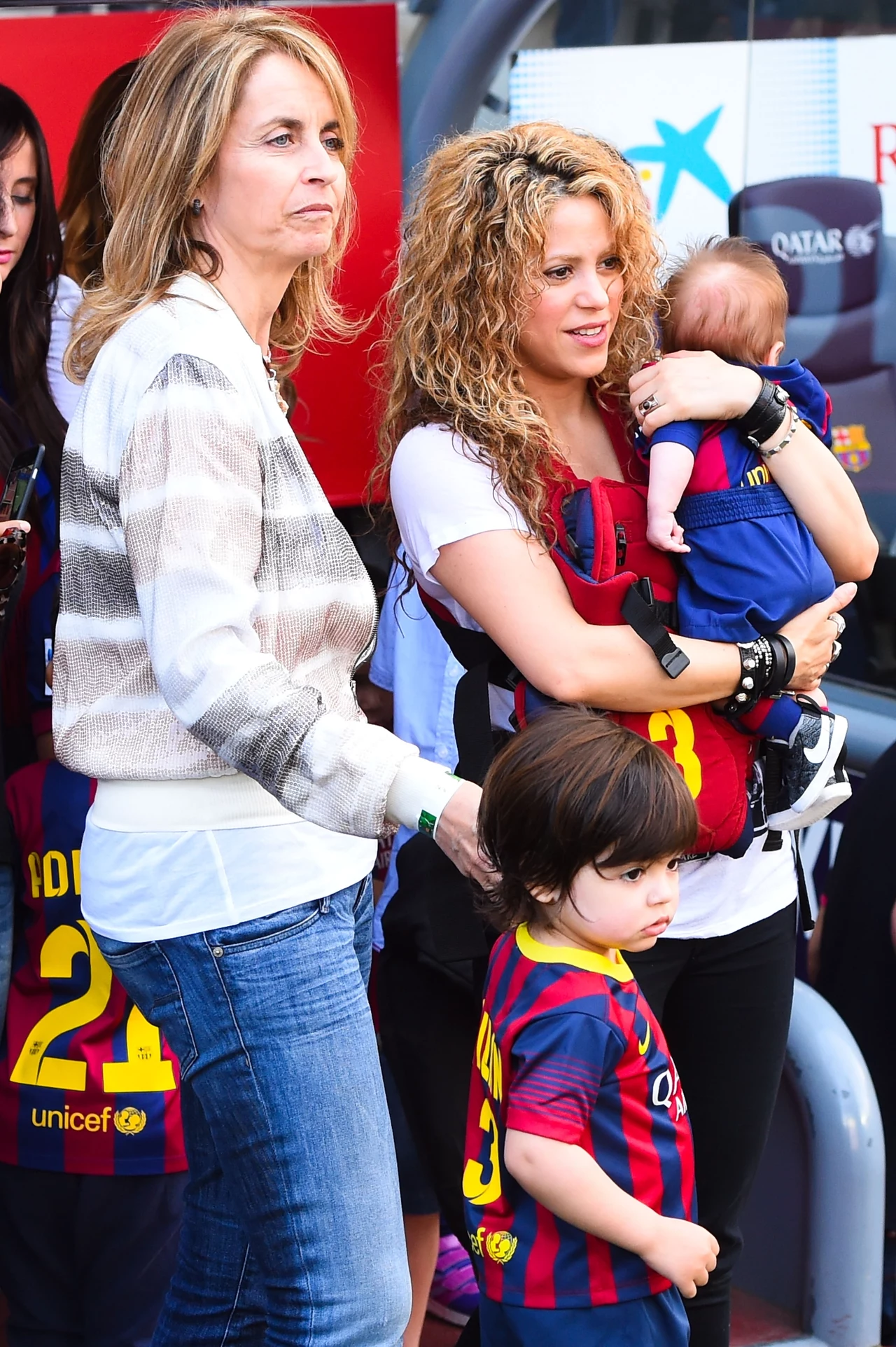 Shakira z rodziną Shakira z rodziną