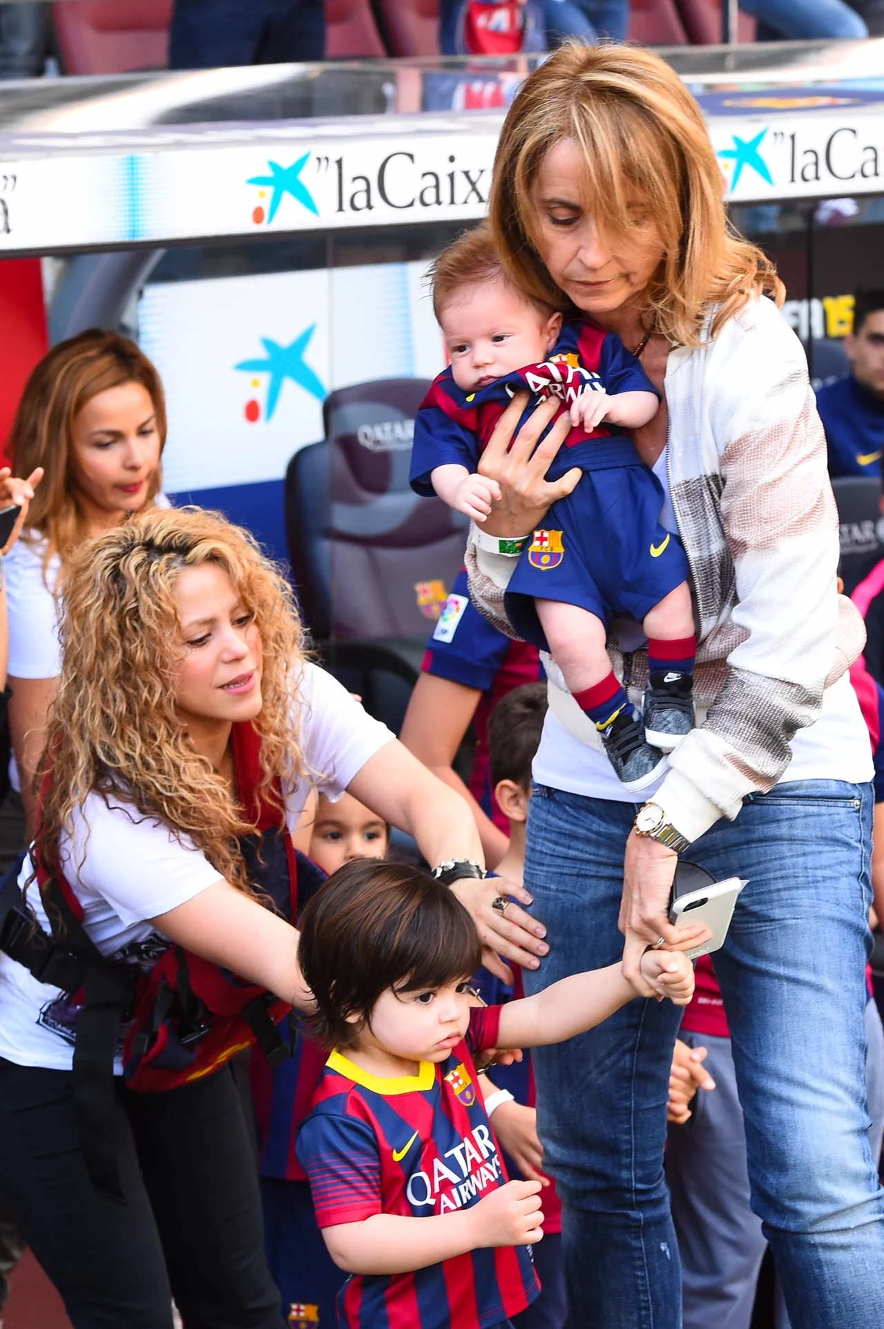 Shakira z rodziną Shakira z rodziną
