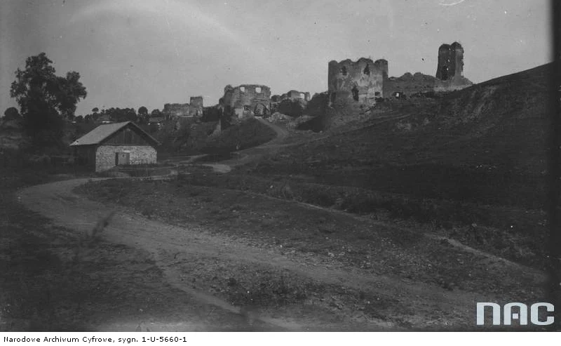 Sidorów. Ruiny zamku