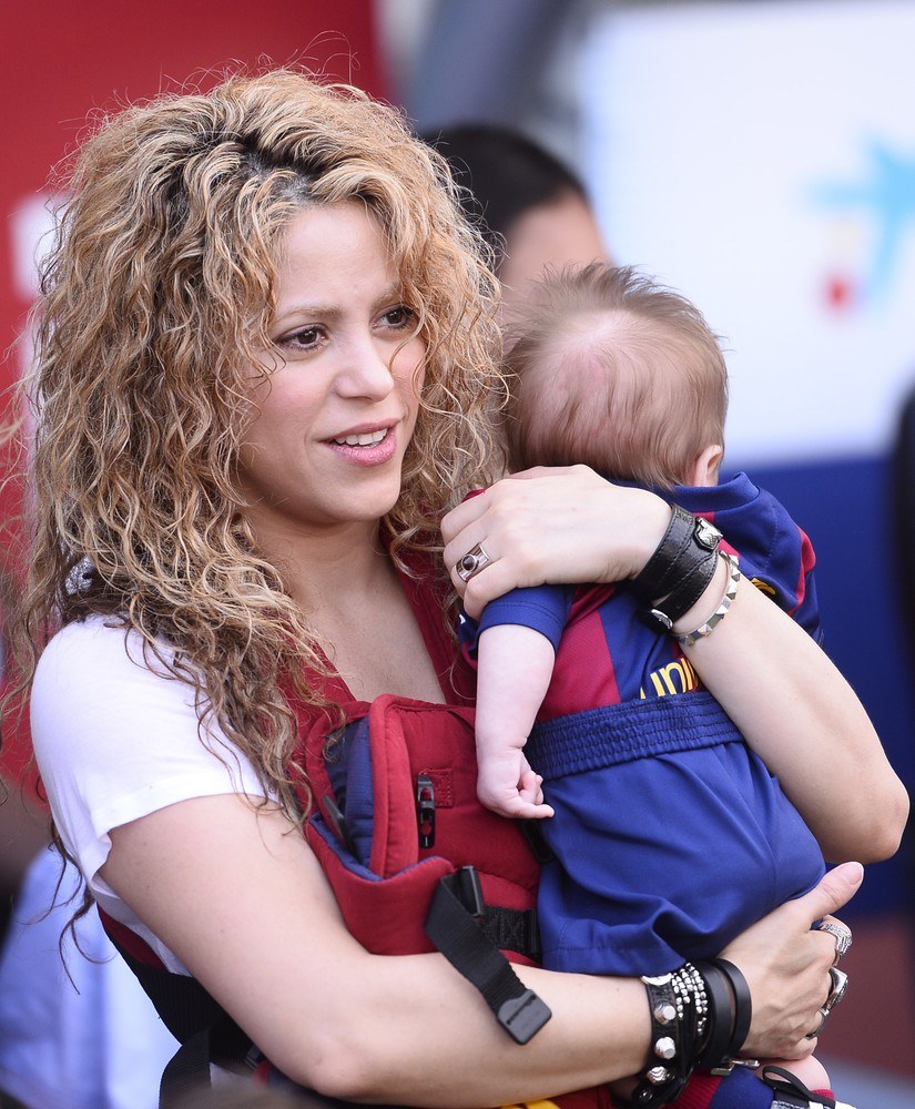 Shakira z synem Sashą