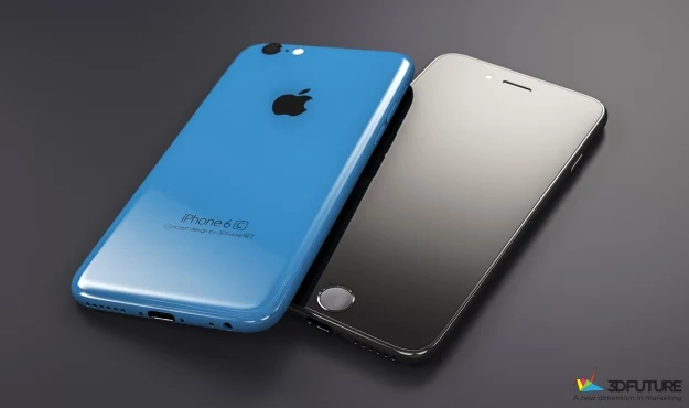 Czy tak będzie wyglądał iPhone 6c?  Fot. 3DFuture 