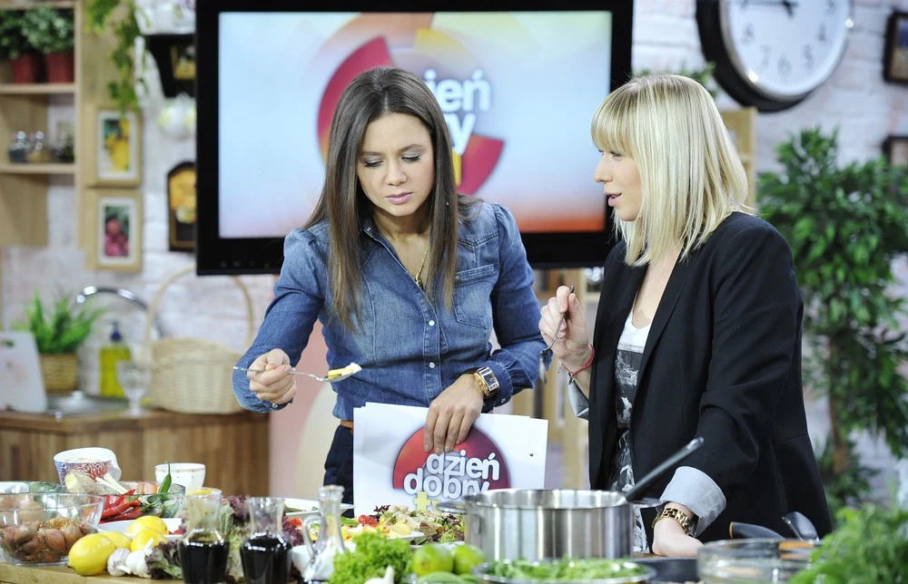Kasia Cerekwicka w "Dzień Dobry TVN"