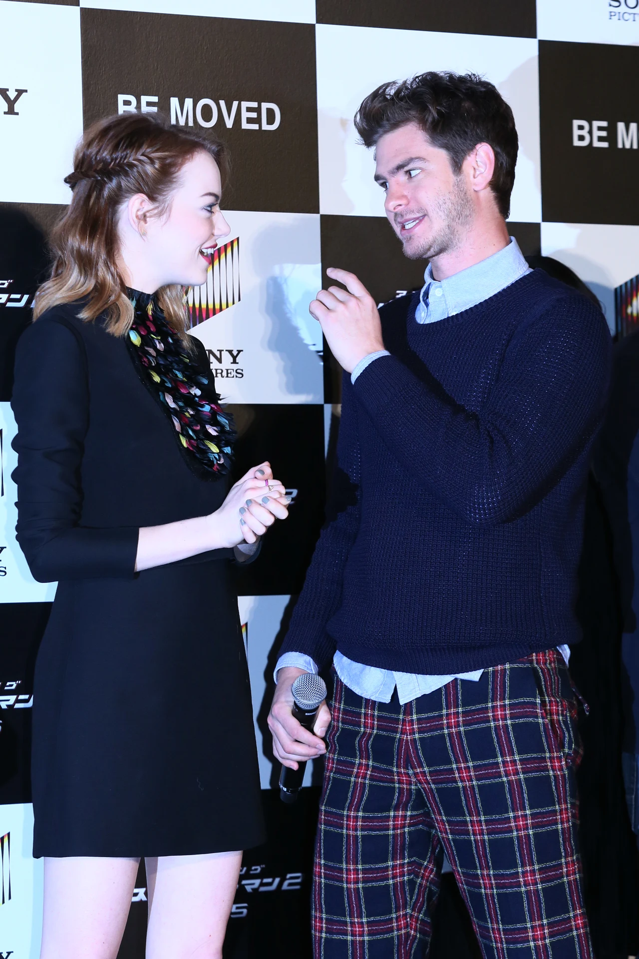 Emma Stone i Andrew Garfield Emma Stone i Andrew Garfield