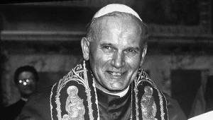 Karol Wojtyła w dniu wyboru na papieża, 16.10.1978