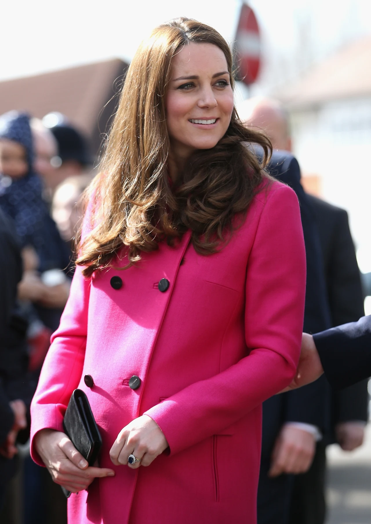 Kate Middleton w 8. miesiącu ciąży Kate Middleton w 8. miesiącu ciąży
