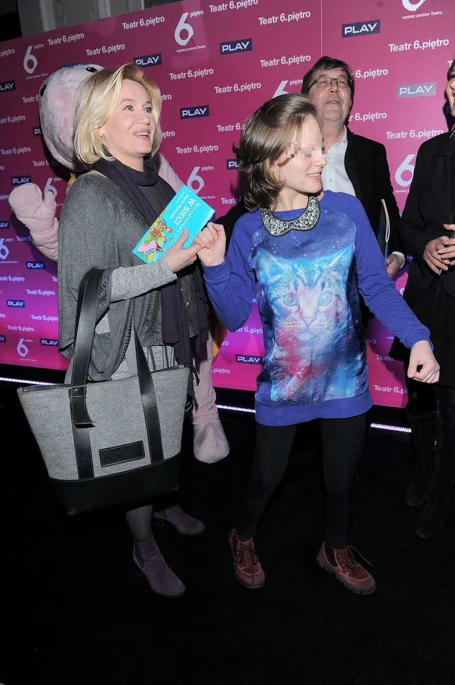 Lucyna Malec z córką Lucyna Malec z córką