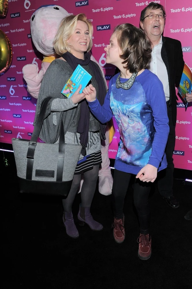 Lucyna Malec z córką Lucyna Malec z córką