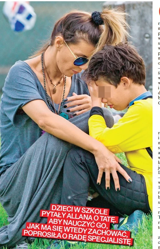 Edyta martwi się o synka (Źródło: Na Żywo)