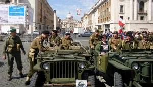 Polacy na defiladzie w Rzymie. 70 lat później