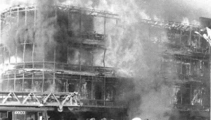 Płonąca "Kaskada" fot. Internet