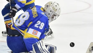 Bramkarz Ukrainy Eduard Zacharczenko