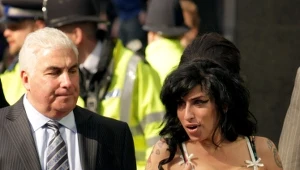 Amy Winehouse z ojcem w 2009 roku