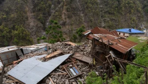 Zniszczenia po trzęsieniu ziemi, zdj. ilustracyjne