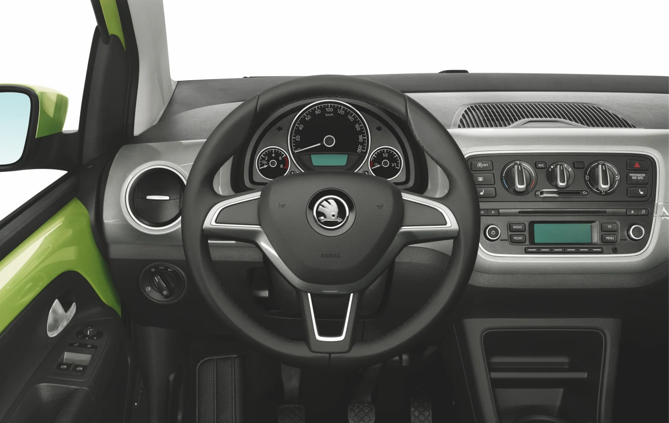 Skoda Citigo otrzymała między innymi nową kierownicę