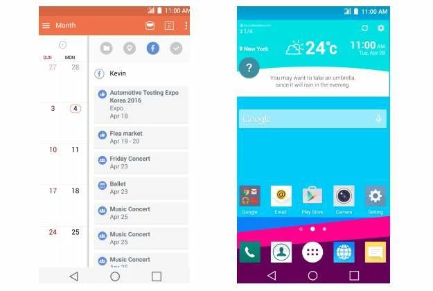  UX 4.0 - interfejs LG G4