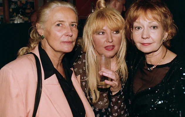 Agnieszka Osiecka z Marylą Rodowicz i Elżbietą Czyżewską Agnieszka Osiecka z Marylą Rodowicz i Elżbietą Czyżewską