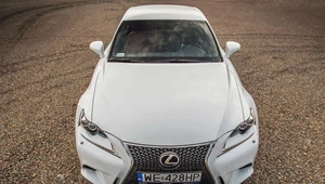 Lexus IS 250 F-Sport . Wiele powodów do radości