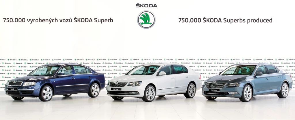 Skoda Superb obchodzi jubileusz