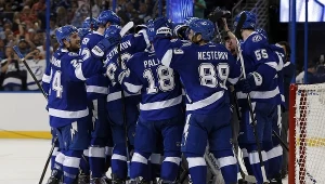 Hokeiści Tampa Bay Lightning szaleją ze szczęścia