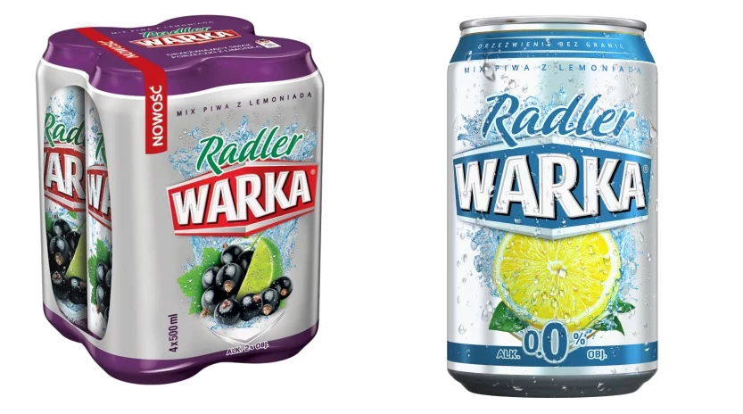 Czarna porzeczka z limonką to nowy radler