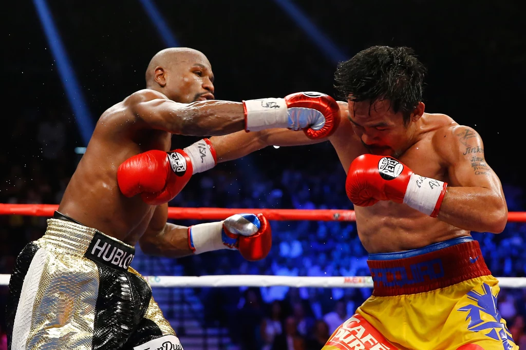 Mayweather Jr lepszy od Manny'ego Pacquiao