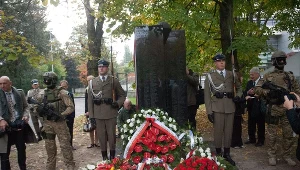 W 2013 r. odsłonięto pomnik Cichociemnych Spadochroniarzy AK