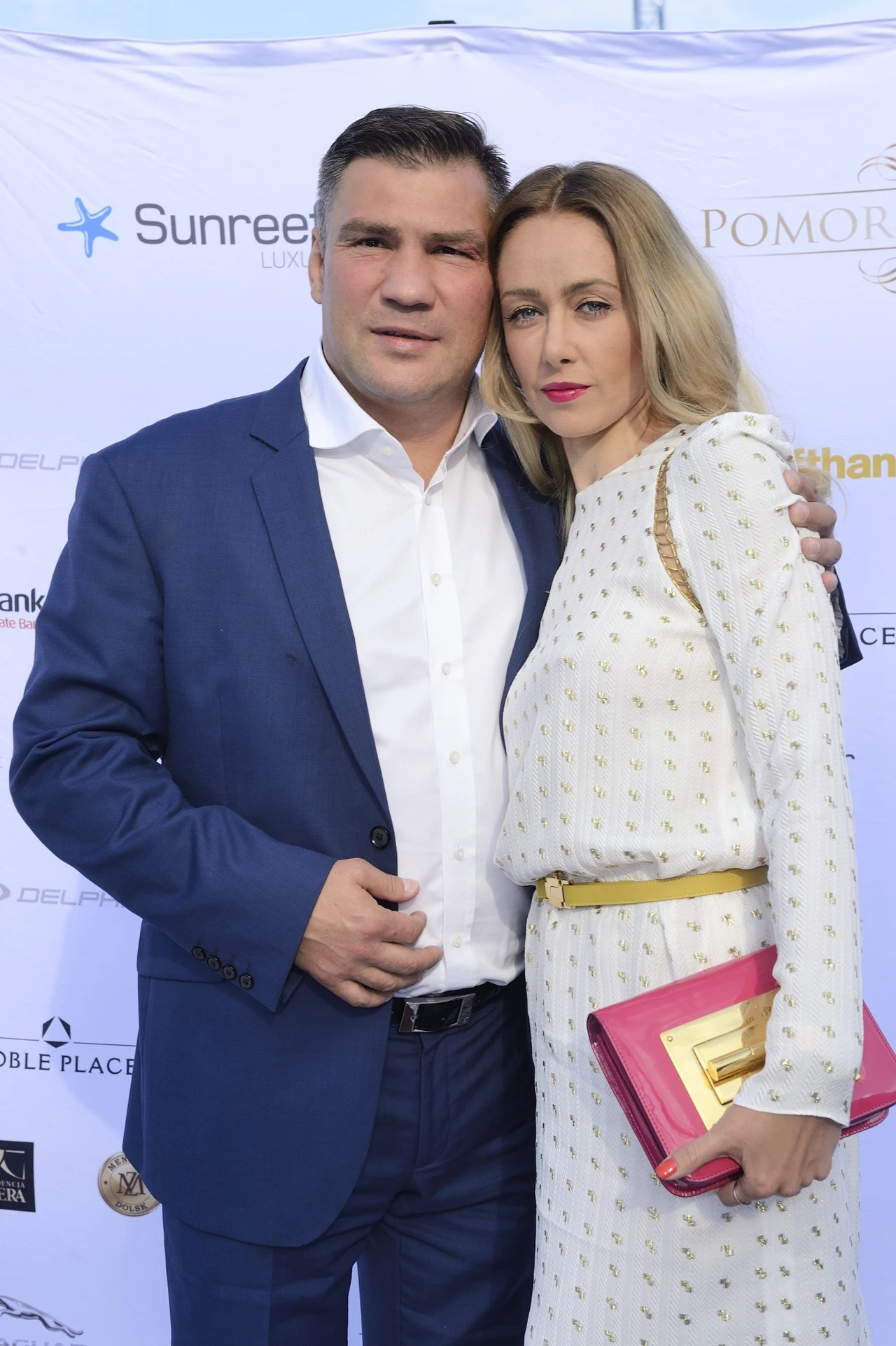 Dariusz Michalczewski z żoną Barbarą Dariusz Michalczewski z żoną Barbarą