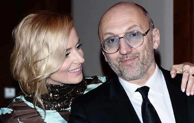 Halina Mlynkova z mężem Halina Mlynkova z mężem