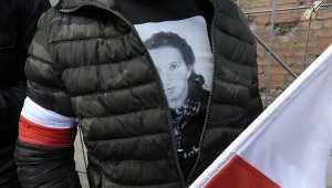 Krajowa Defilada Pamięci Żołnierzy Niezłomnych w Gdańsku - koszulka z "Inką"