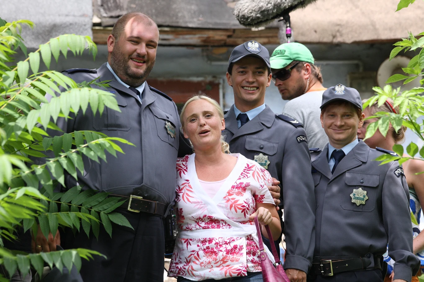 Artur Pontek na planie "Ojca Mateusza" Artur Pontek na planie "Ojca Mateusza"