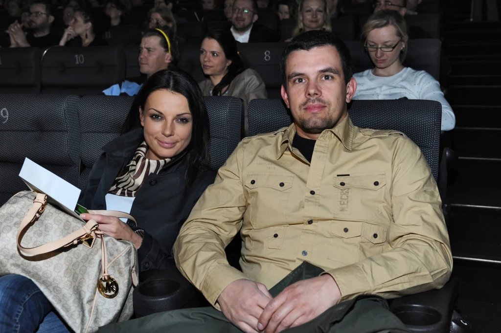 Kasia Glinka z byłym mężem Przemkiem Gołdonem Kasia Glinka z byłym mężem Przemkiem Gołdonem