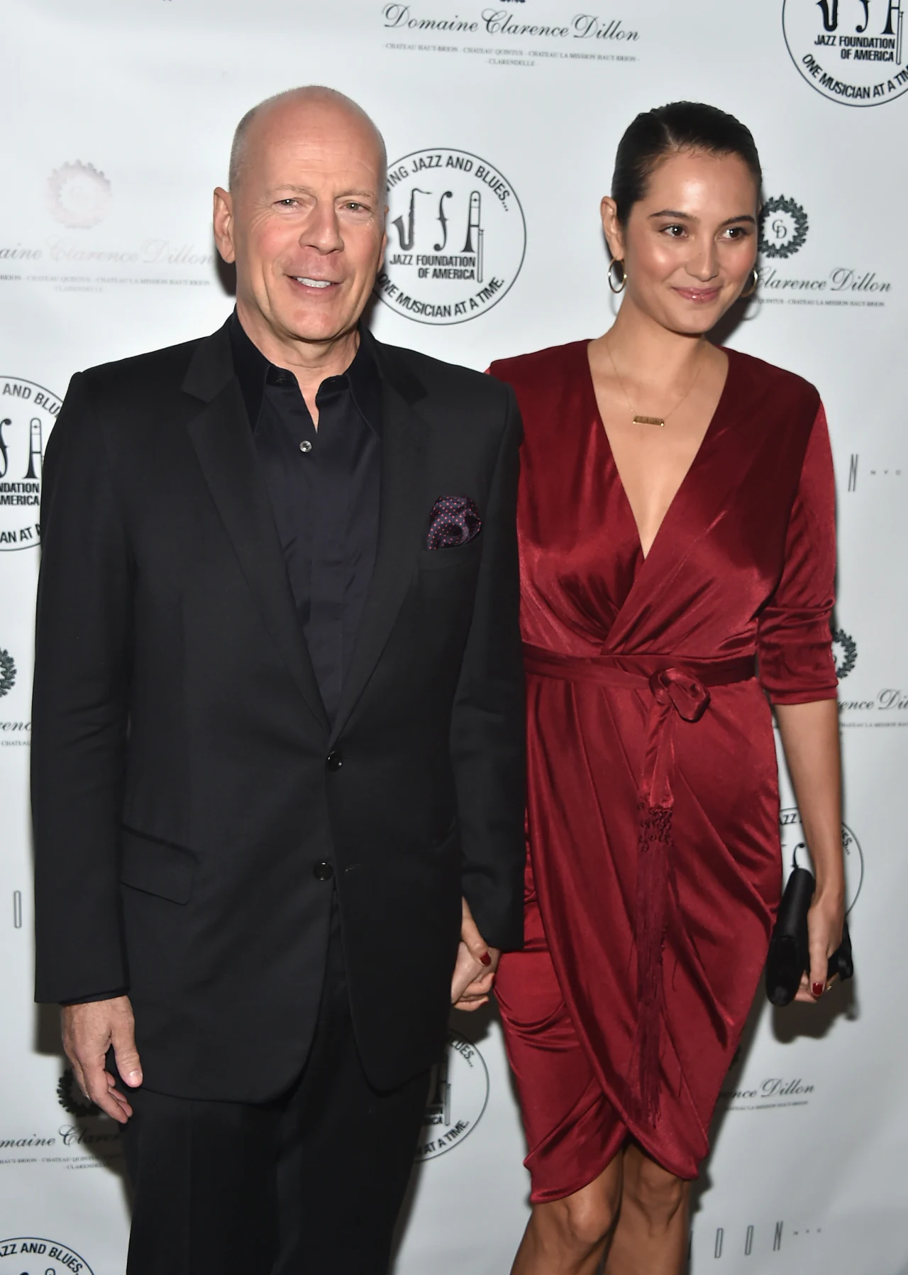 Bruce Willis z żoną Bruce Willis z żoną