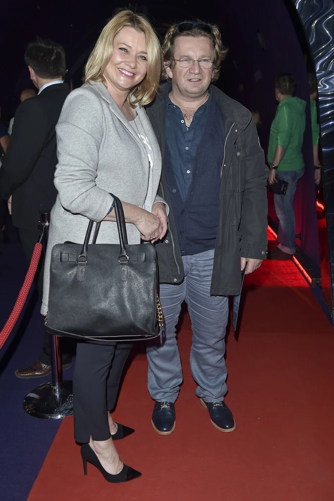 Paweł Królikowski z żoną Paweł Królikowski z żoną