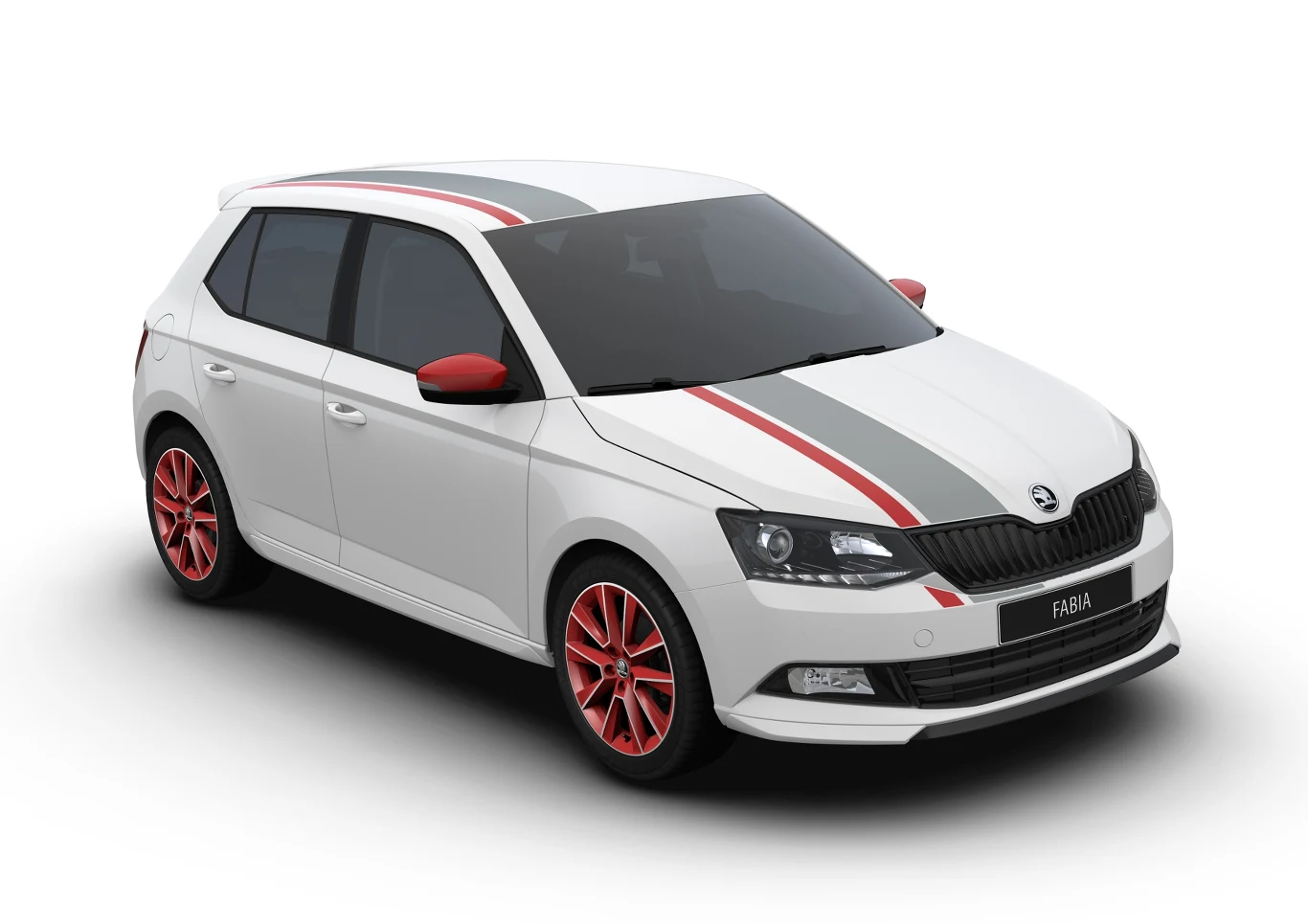 Skoda Fabia Red&Grey Plus Skoda Fabia Red&Grey Plus