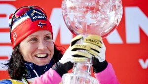 Multimedalistka olimpijska i świata w biegach narciarskich Marit Bjoergen 