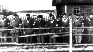 Żołnierze biorącej udział w bitwie brygady "Szczerbca", ze zb. Muzeum Armii Krajowej Okręgu Wilno "Wiano"