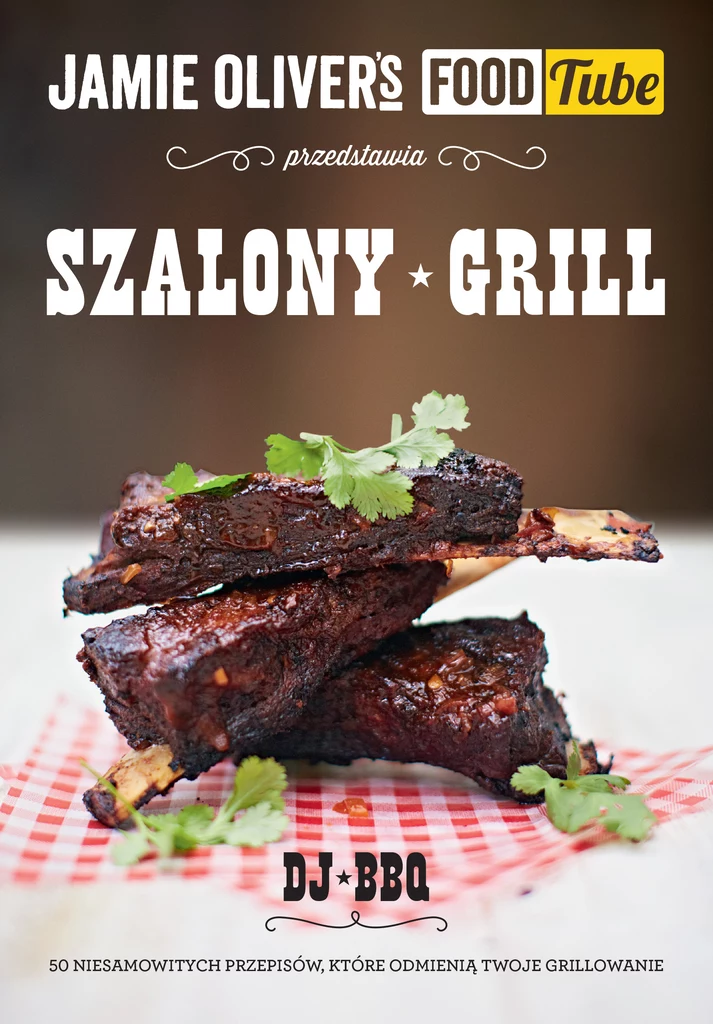 Okładka książki "Szalony grill"