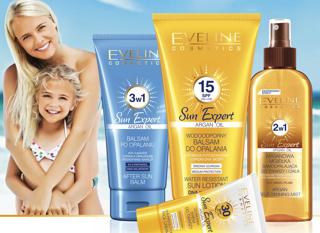 Seria kosmetyków Sun Expert od Eveline