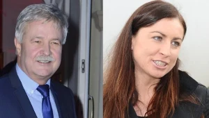 Apoloniusz Tajner i Justyna Kowalczyk 