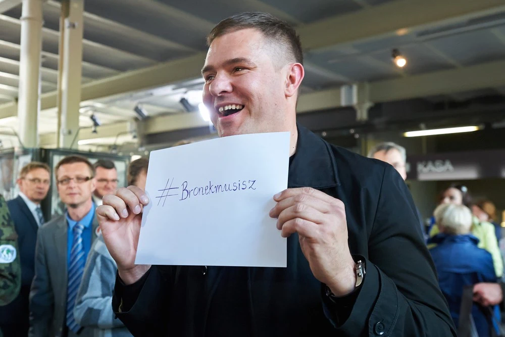 Tomasz Karolak zagłosuje na Bronisława Komorowskiego