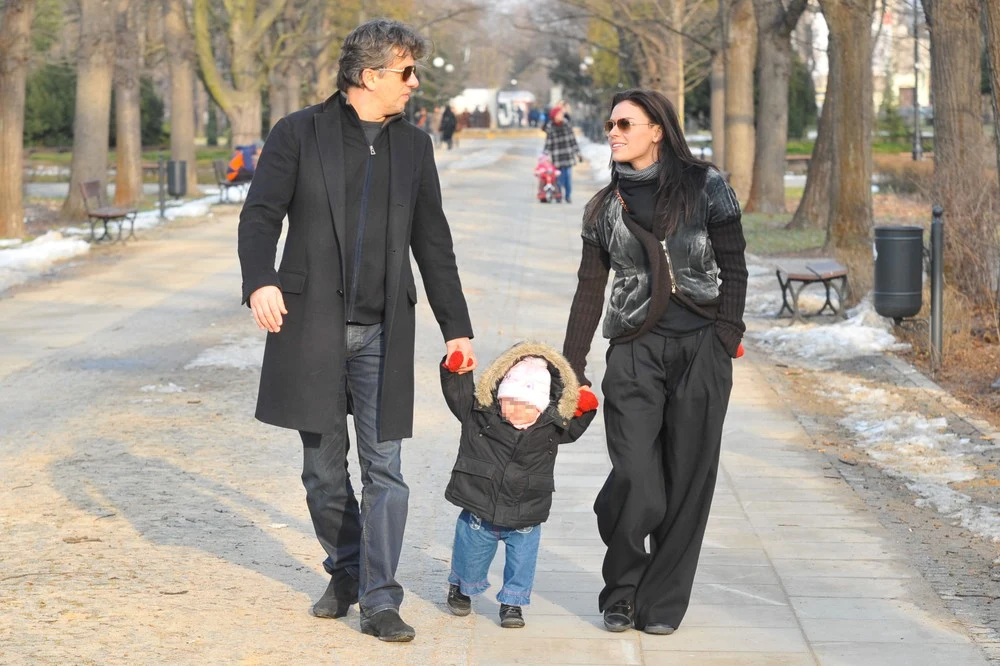 Janusz Józefowicz z Nataszą i Kalinką