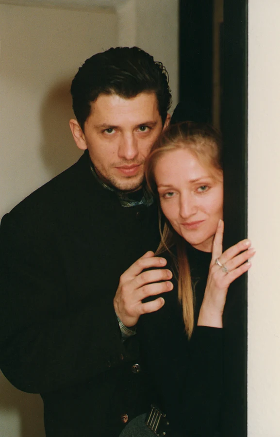 Janusz z byłą żoną Danutą (matką jego dwójki dzieci)