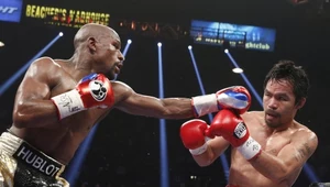 Floyd Mayweather Jr pokonał Manny'ego Pacquiao