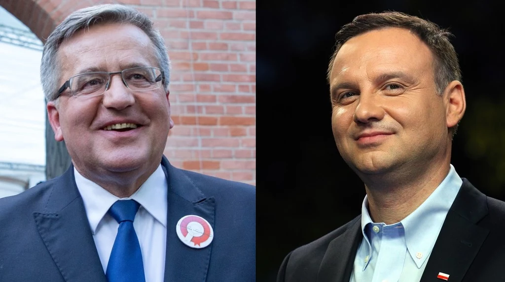 Bronisław Komorowski i Andrzej Dudą Bronisław Komorowski i Andrzej Dudą