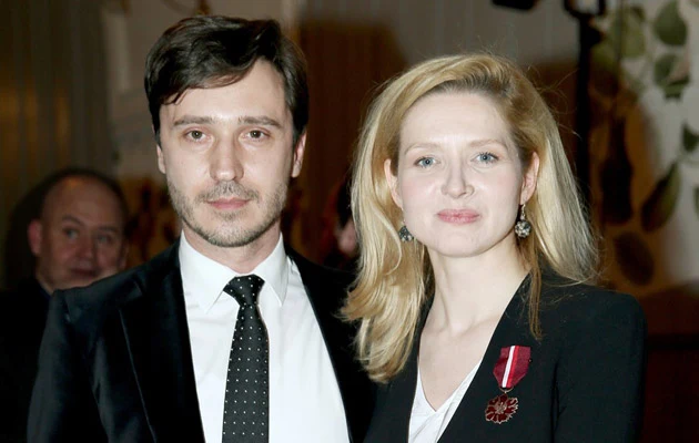 Urszula Grabowska z mężem Adrianem Urszula Grabowska z mężem Adrianem
