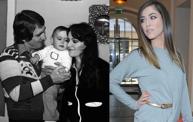 Anna Jantar i Jarosław Kukulski z małą Natalią Anna Jantar i Jarosław Kukulski z małą Natalią