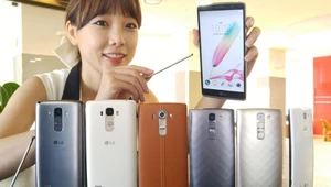 Od lewej do prawej: LG G4 Stylus, LG G4 oraz LG G4c